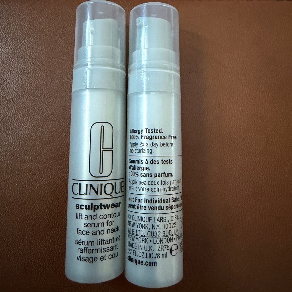 Clinique Sculptwear Lift and Contour Serum - White